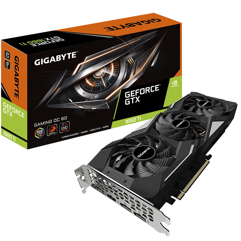 Gigabyte GeForce® GTX 1660 Ti GAMING OC 6G